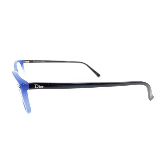 Christian Dior CD 3271 Blue Black Eyeglasses Frames 53-13 140 Italy Designer - Picture 7 of 12